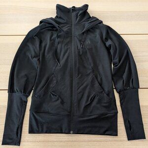 Black Adidas Zip-Up Hoodie (XS)
